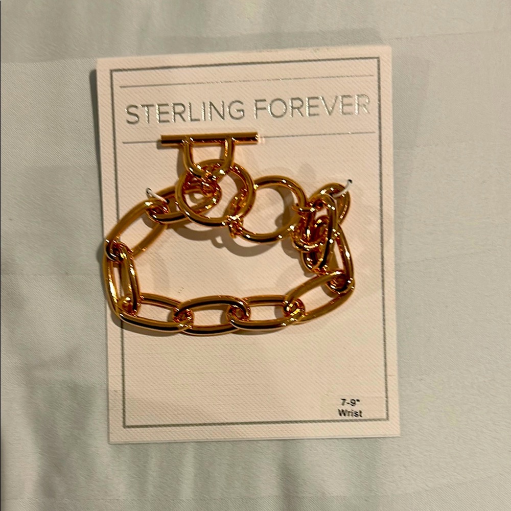 Rose Gold Chain toggle Bracelet